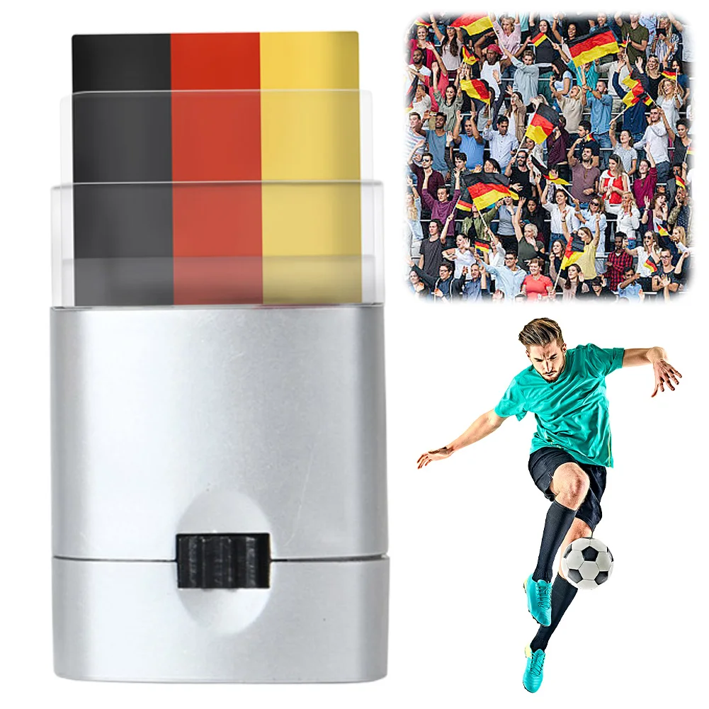 Sports Events Fan Body Paint Stick for Germany Cheer Flag Face Paint Pencil Football Fan Brush Stick for Sports Games Fans