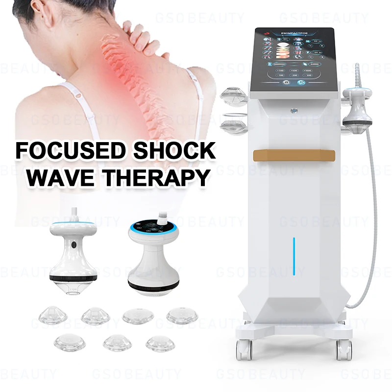 2026 New High Intensity ED Focused Shock Wave Therapy Machine Focused Shockwave Physiotherapy for Pain Relieves Reshaping Health