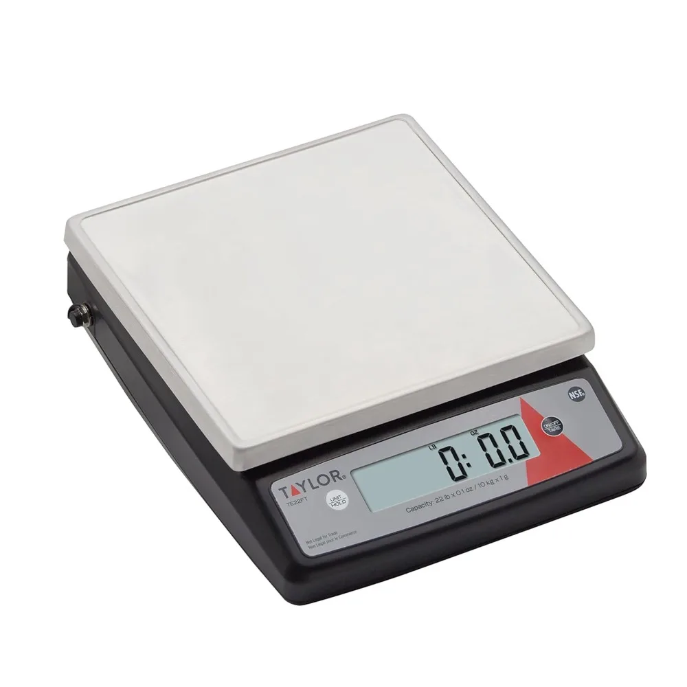 

22-Pound Digital Portion Control Scale, for Precise Weight Measuring and Portion Control, Tare and Hold Function Kitchen Scales