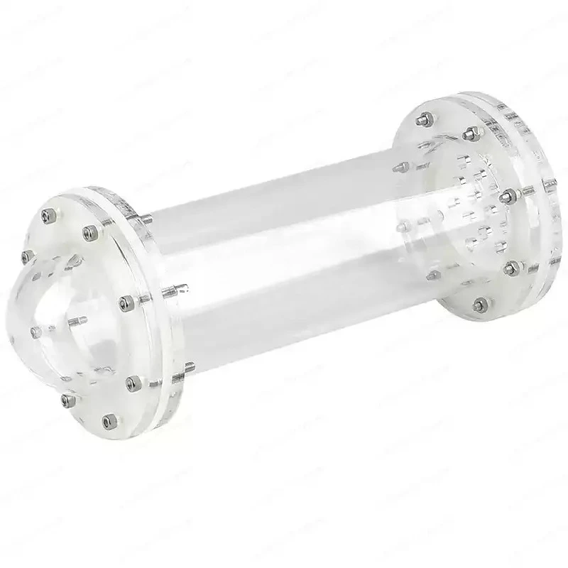 Acrylic Waterproof Sealed Cabin for ROV Underwater Robot, Plexiglass Pressure Hull Shallow Water Custom Accessory