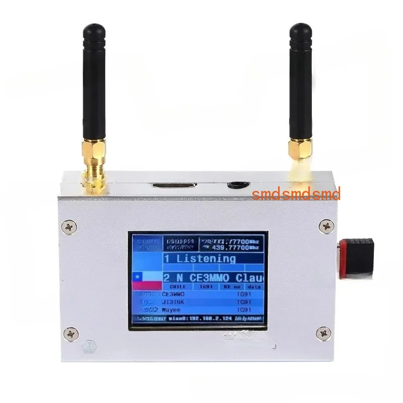 Duplex MMDVM Hotspot w/ Aluminum Alloy Shell Color Display Screen Supporting