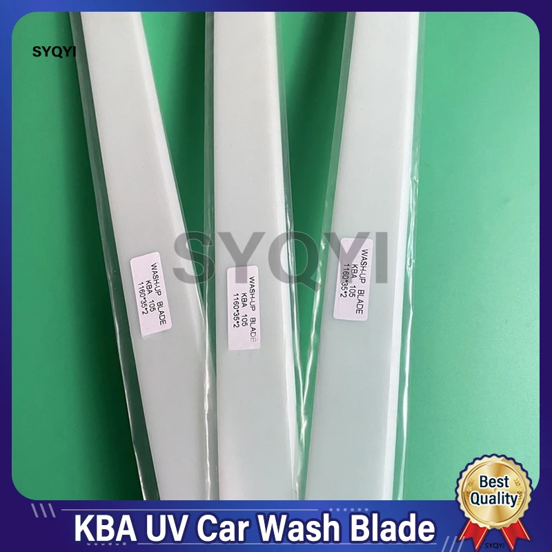 

KBA Аксессуары для печатной машины 105 Лезвие скребка Чернильный резервуар Скребок УФ Лезвие для автомойки Нейлоновая пластина скребка 1160 мм * 35 мм * 2 мм