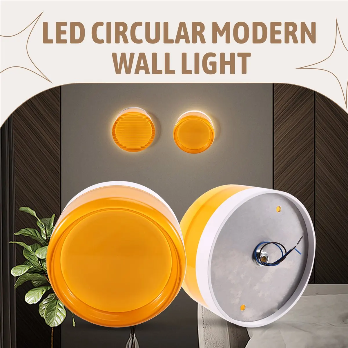 DT81 2pc Modern Wall Light Sconce Round Wall Lamp Living Room Aisel Corridor Bedroom Bathroom Home Decoration Indoor Lighting