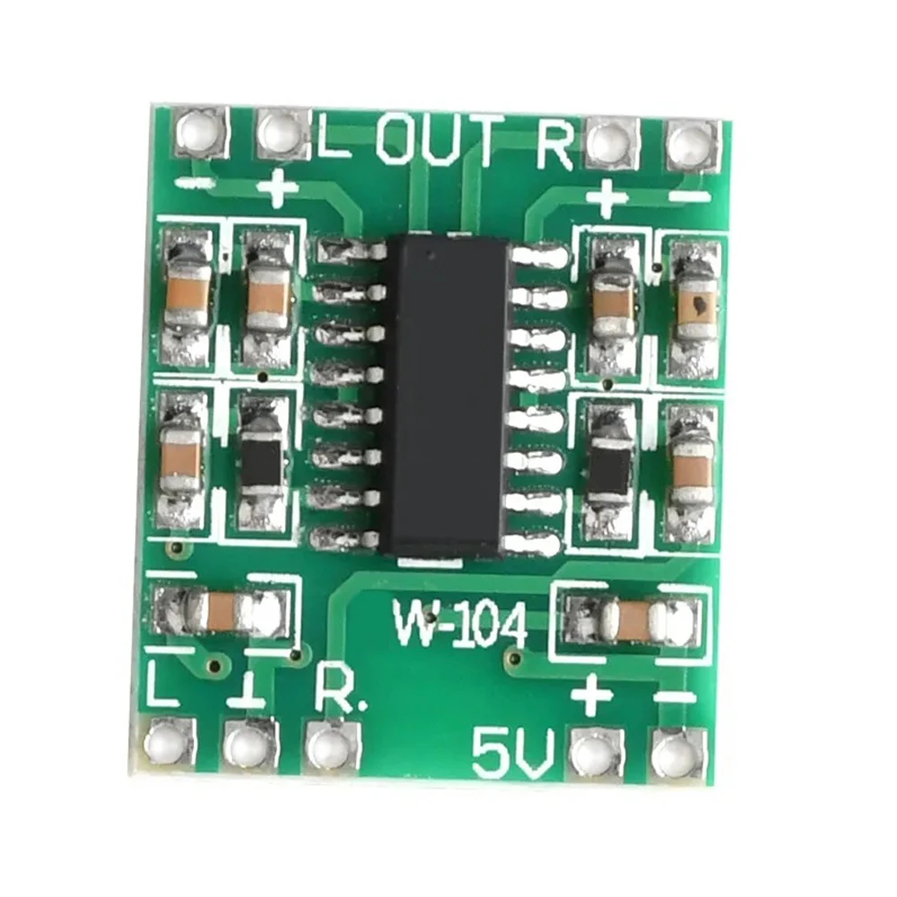 1/5/10 buah PAM8403 Audio 2x3W PAM8403 papan penguat daya Digital Mini untuk modul penguat Audio Stereo Kelas D daya 5V