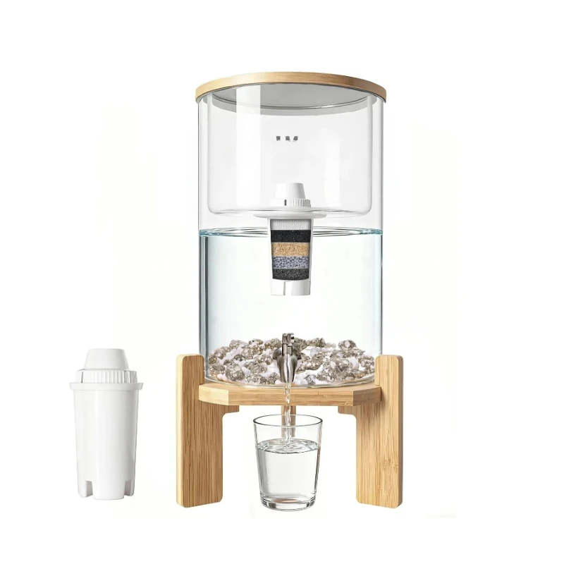 water-purifier2026-gravity-glass-filterwater-dispensercountertop-maifanstonepurifier-systemglass-home-filtration