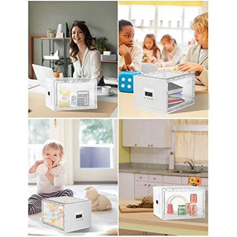 Digital Timer Lock Box Handy Lock Box mit Timer Timer Lock Box 1 Stück Handy loswerden, Timer Pill Box