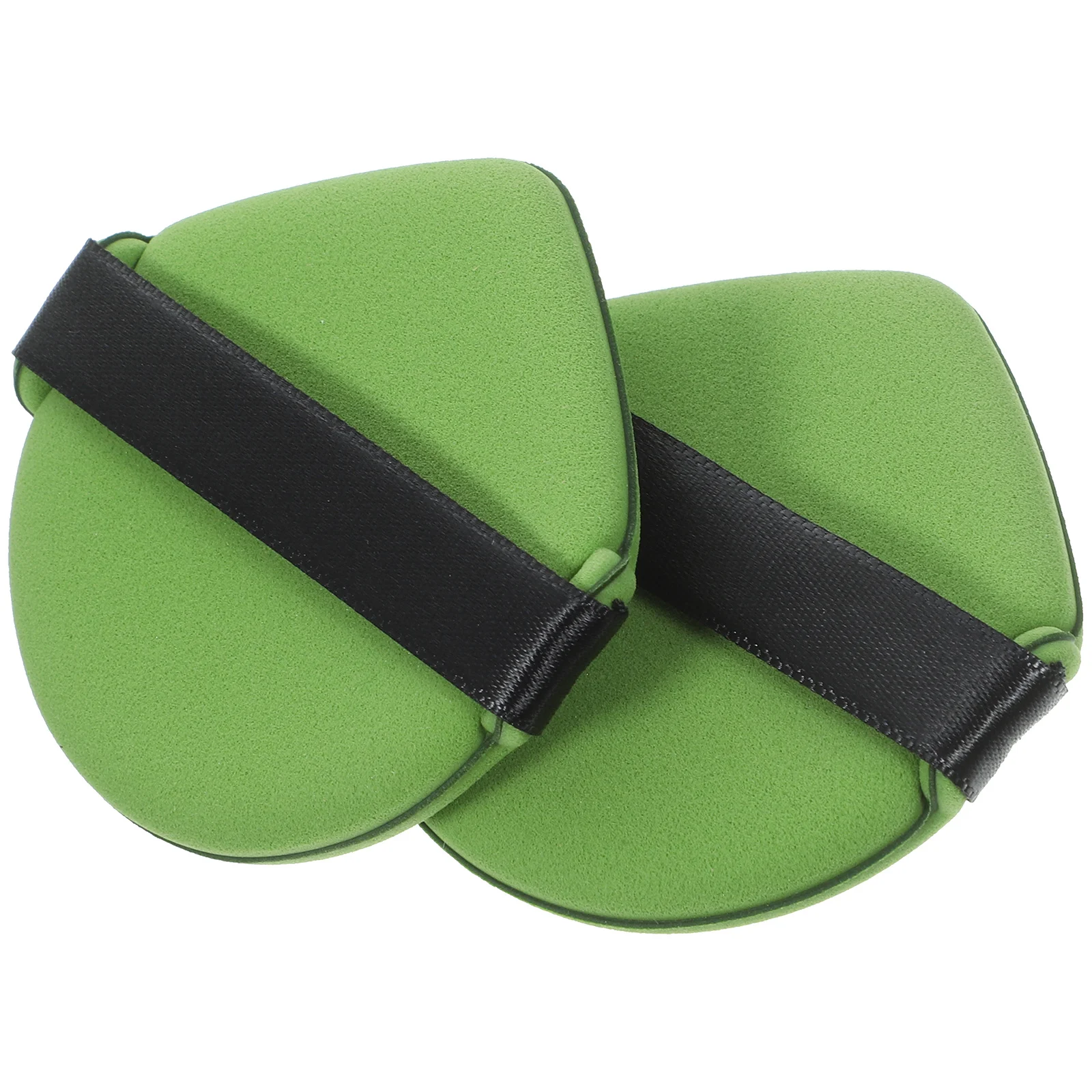 Esponja de maquiagem em pó para base, 2 peças, mistura de pele sensível, ferramentas cosméticas compactas, sopro de pó facial