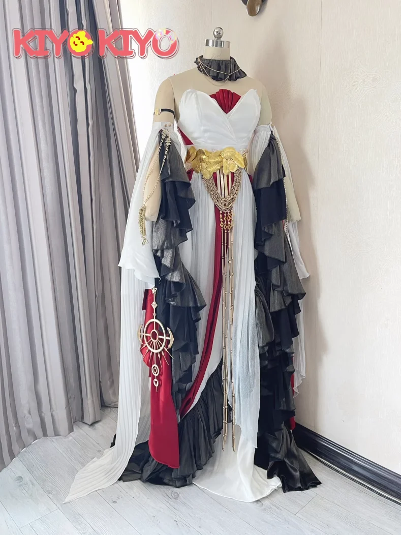 KIYO-KIYO Arknight Skadi Cosplay Costume 2024 Embience Game dress female