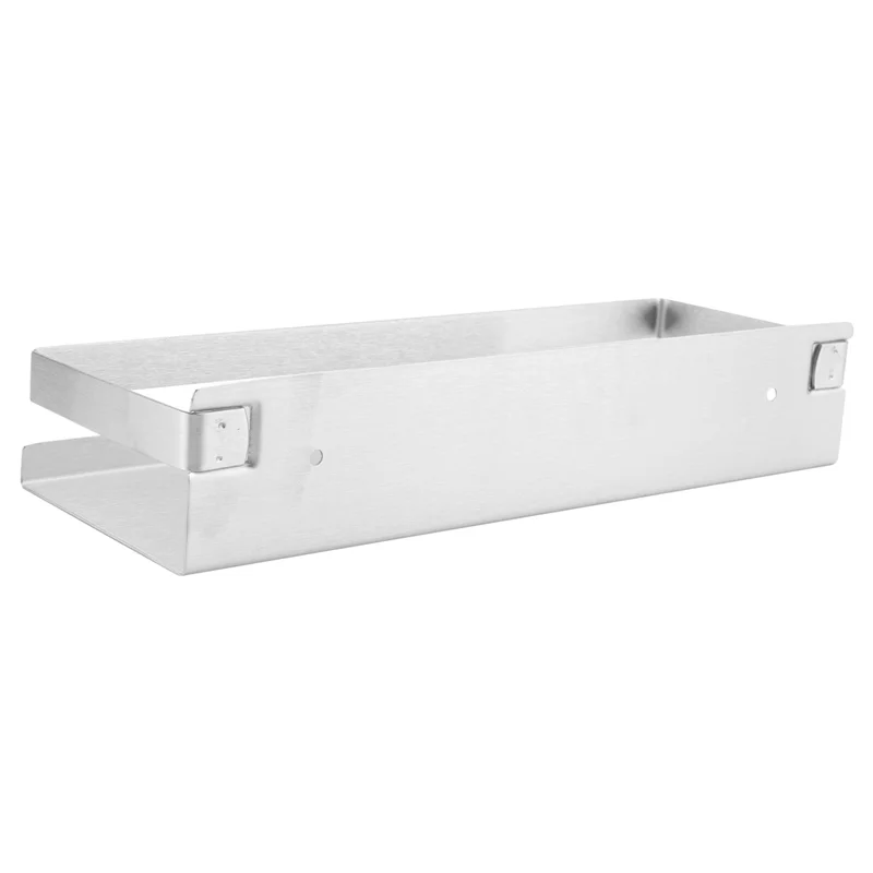 

A29M-Shower Shelf No Drilling Self-Adhesive Shower Basket Stainless Steel Shower Shelf Bathroom Shelf Brushed 30 Cm