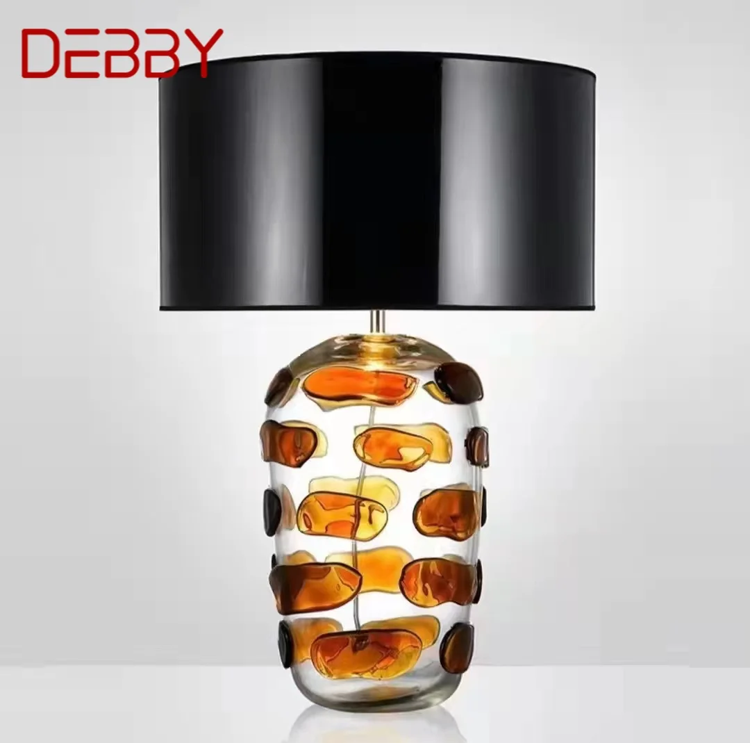 

DEBBY Nordic Glaze Table Lamp Modern Art Iiving Room Bedroom Study Hotel LED Personality Originality Desk Light