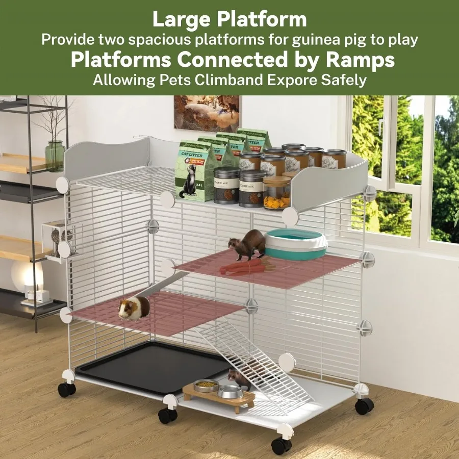 3-Tier Guinea Pig Cage 3