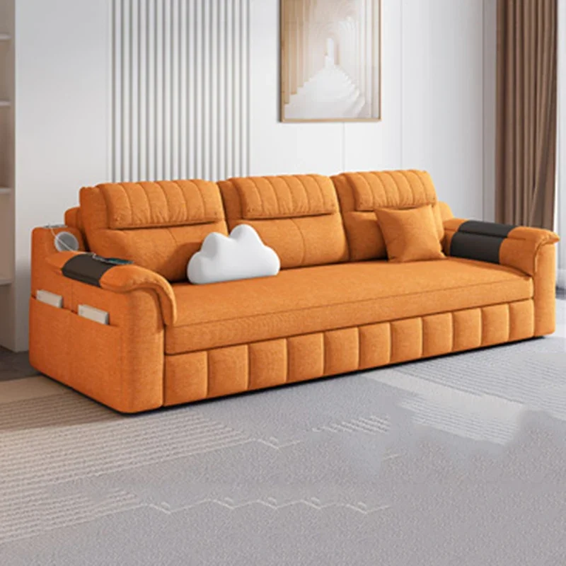 

Unique Square Unique Couches Living Room Soft Foam Wood Folding Sofa Bed Puffs Modern Lounge Princess Muebles Trendy Furniture