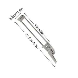 New Stainless Stainless Steel Lats opener Adjustable bottle opener 10 Main Sales Lata opener - №7