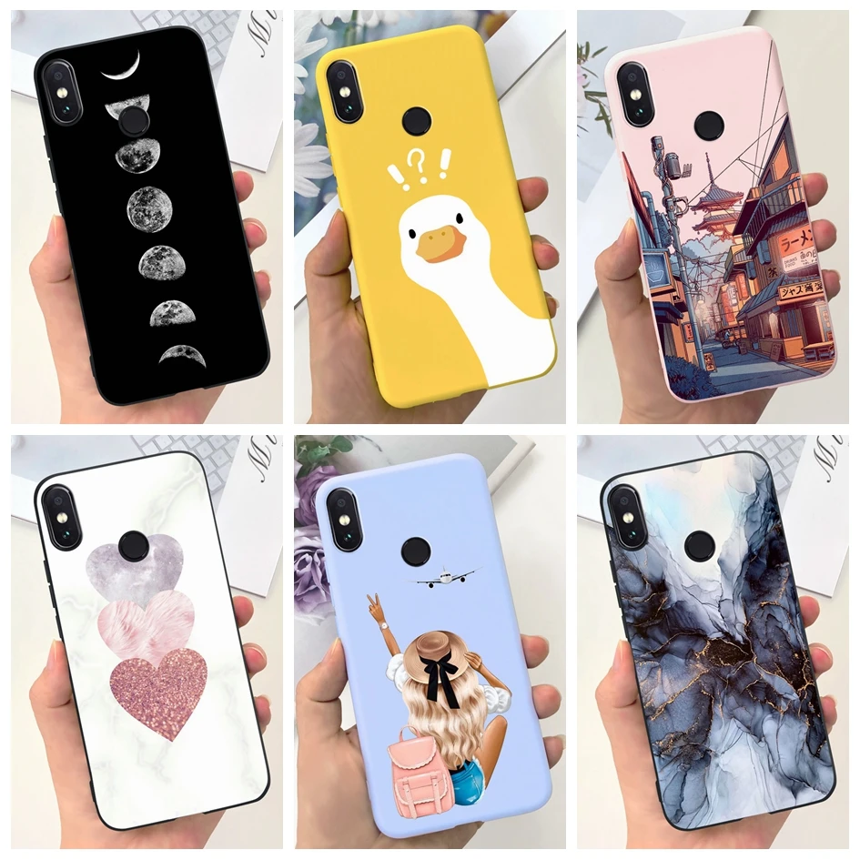 For Xiaomi Redmi Note 5 Case Redmi Note 5 Pro Marble Cover Fashion Painted Shockproof Silicone Soft Bumper For Redmi Note5 Funda