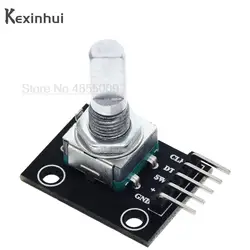 360 Degrees Rotary Encoder Module For Arduino Brick Sensor Switch Development Board KY-040 With Pins