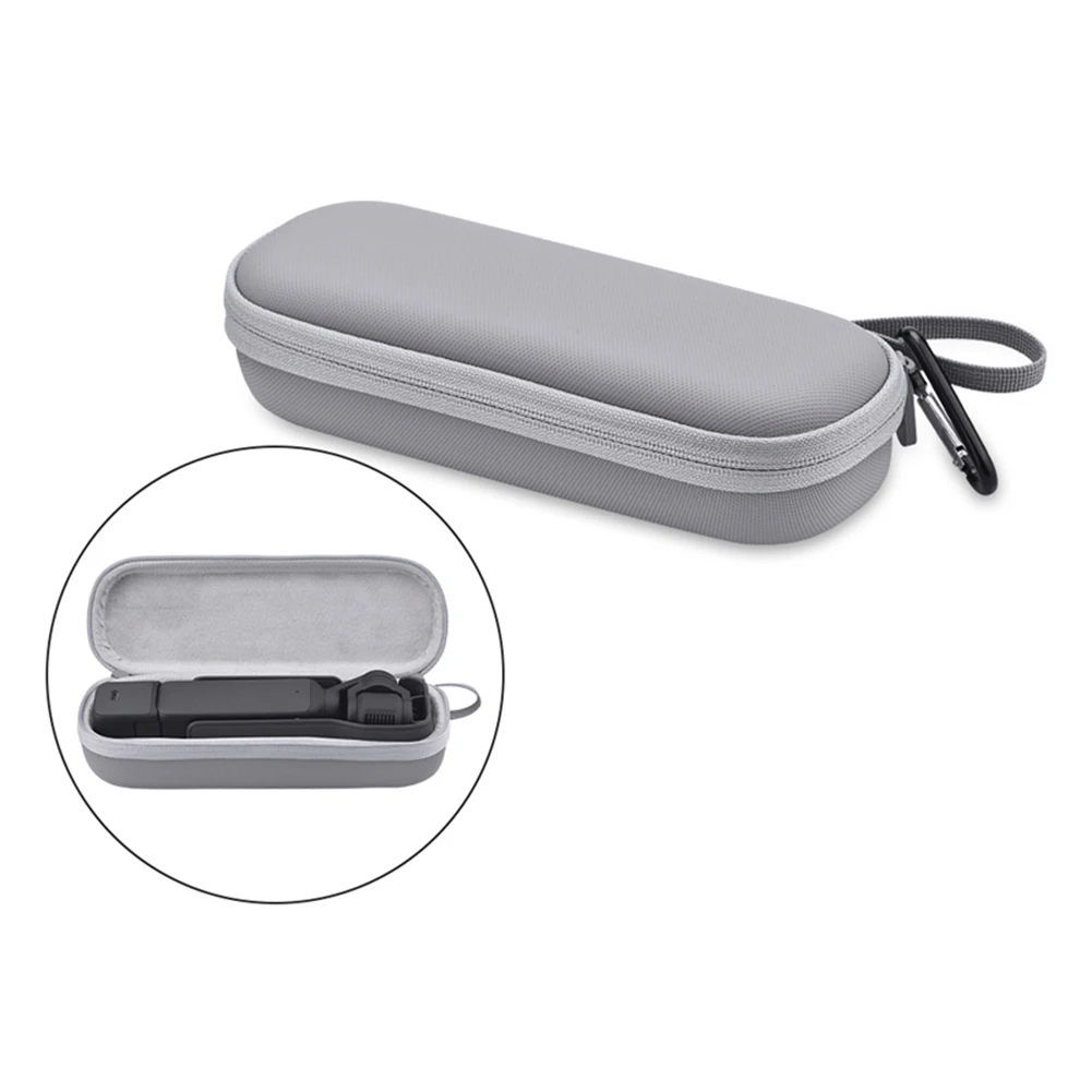 Carrying Case Camera Travel Protective Carrying Storage Bag With Hanging Strap Carabiner Compatible For DJI OSMO Pocket 3 Camera