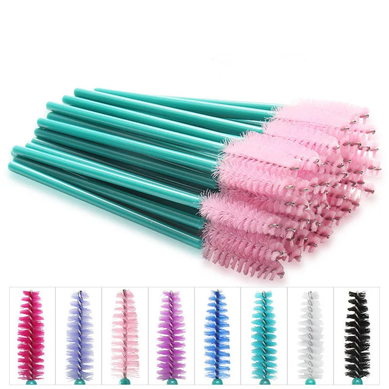 

1000pcs Eyelash Extension Disposable Eyebrow brush Mascara Wand Applicator Spoolers Eye Lashes Cosmetic Brushes Set Makeup Tools