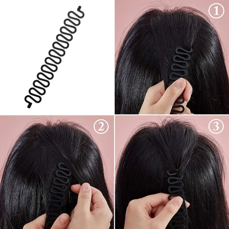 Plastic Lady French Hair Braiding Tool Hair Twist Braider Easy to Use DIY Accessories Fashion Salon Women Braider Maker