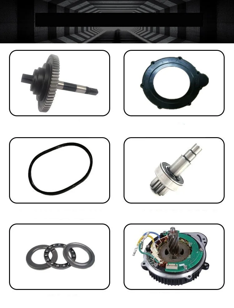 Electric Bicycle BAFANG Mid Motor Repair Parts For BBS01 BBS02 BBS HD Rotor Spacer Ratchet Gear Bearing E-bike