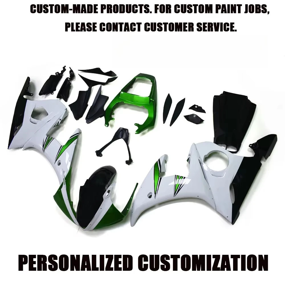 INMTSHOP YZF R6 2005 Motorcycle Plastic Fairing & Body Kit-Custom Fit Personalized Customization