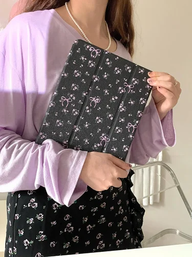 Funda inteligente acrílica con espejo para iPad Air 5 Air 6 A16 11th M3 Pro 11 12,9 13 10 10,5 10,2 Air 11 10,9 9,7 Mini 7 6 con portalápices