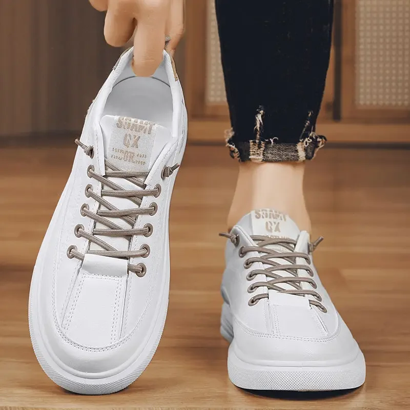 Men Shoes Free Shipping Invisible  Lift Summer Breathable Sneakers German Training Style Casual Walking Retro Multi Material