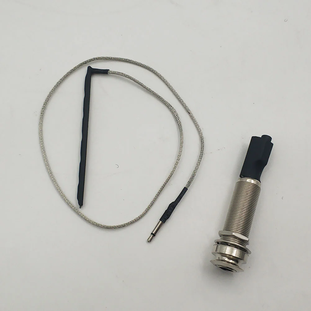 Pickup Stick Output Jack with Guitar Accessories Folk Supplies Musical Instrument Replacement Part EQ Cable Instruments