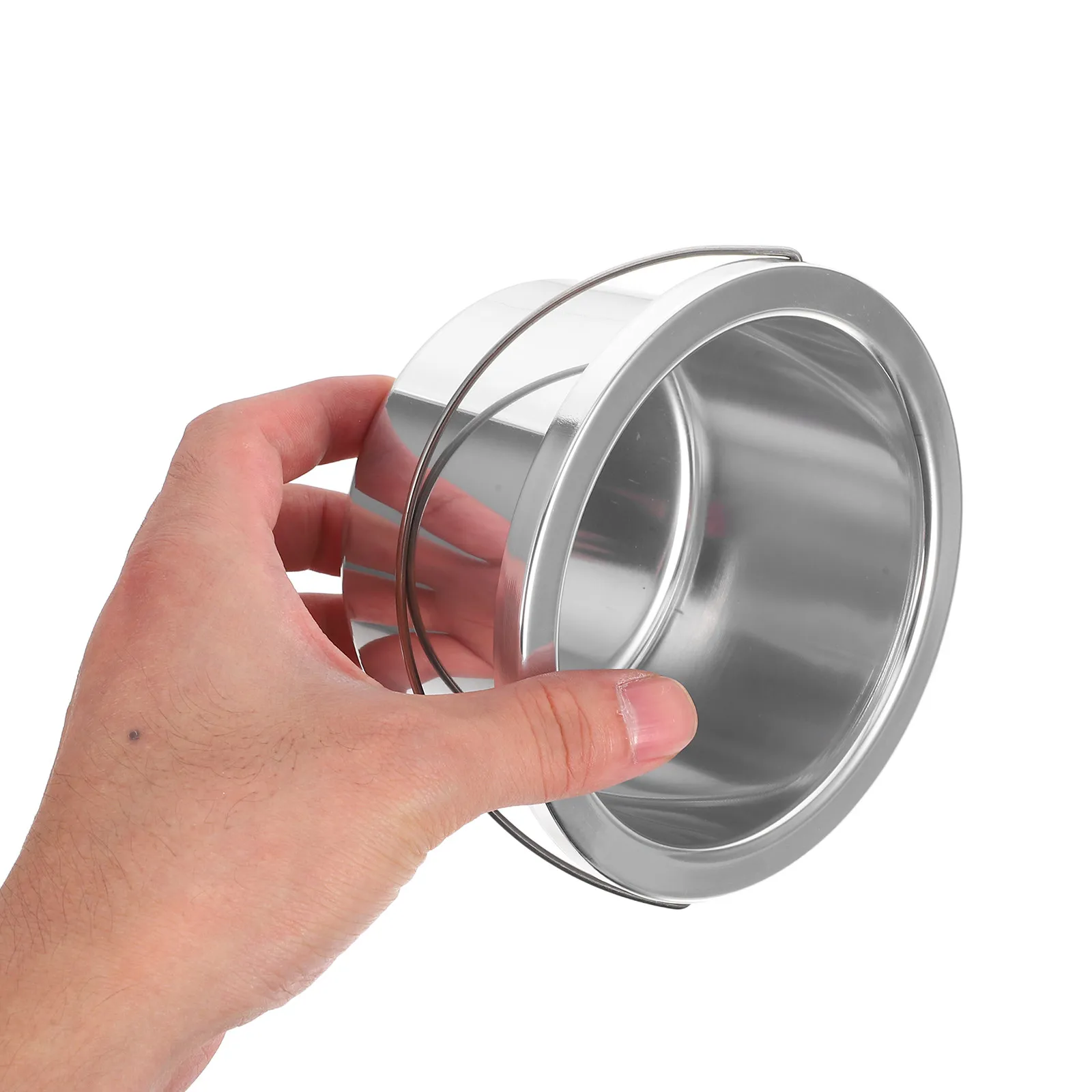 Wax Warmer Inner Pot High Temperature Resistant 500ml Melting Bowl Handle Professional Salon Wax Heater Accessory
