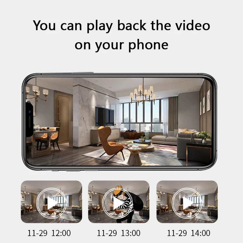 Xiaomi Mini WiFi Camera 1080p Mobile Monitoring With Light Infrared Night Vision Remote Security Surveillance Camcorder Home - Image 3
