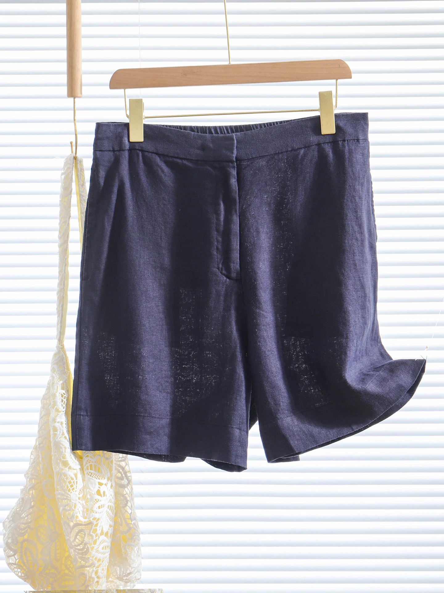 Retro Linnen Wijde Pijpen ort Broek Vrouwen Zomer Losse Hoge Taille Slanke Rechte Katoen Linnen Casual Broek A-lijn ket Ontwerp