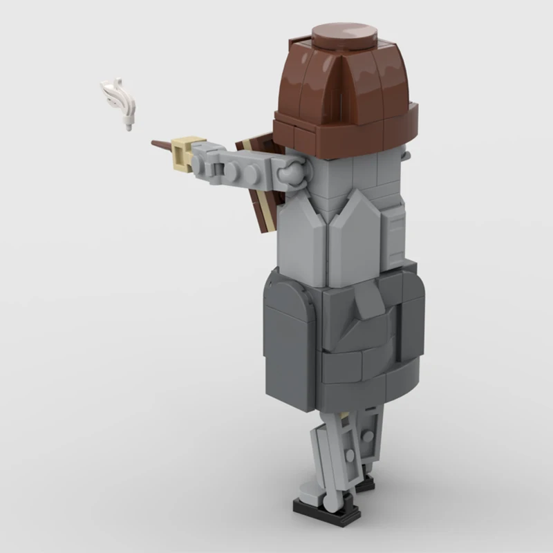 169 elementów MOC Hermioness Granger & Crookshanks figurka Harry Klocki Model Edukacyjny Zabawka Świąteczna Prezent do Składania