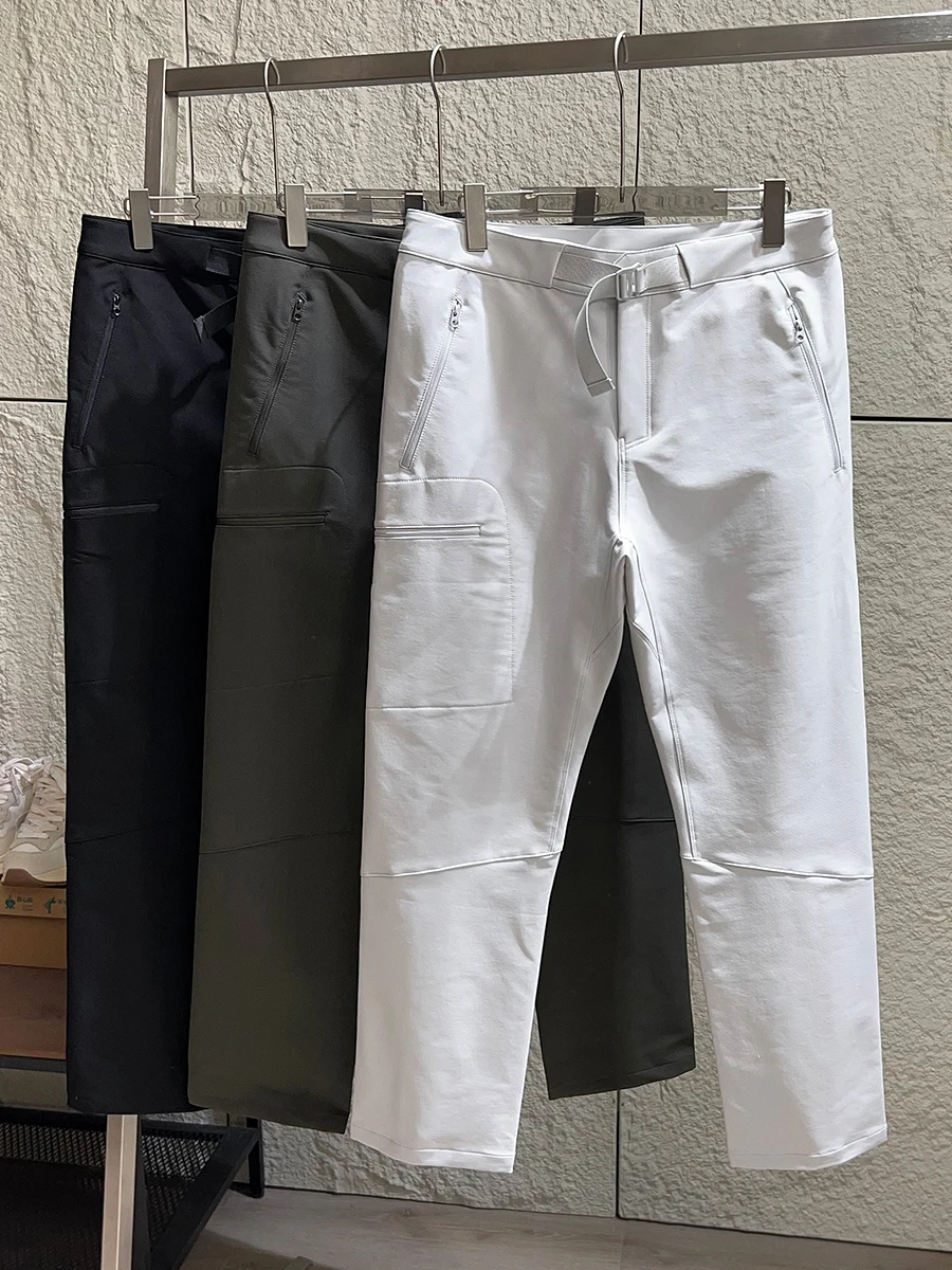 Men's Outdoor Climbing Sports Casual Pants Quick Dry Breathable 3D Tailoring Moisture Wicking Spring Autumn Straight Leg Pants