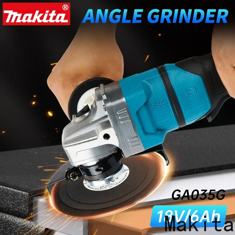 

Makita GA035G/GA050 Литиевая батарея 20 В, шлифовальный станок для кромок, прочный и быстрый бензиновый кусторез риммер фаскосниматель