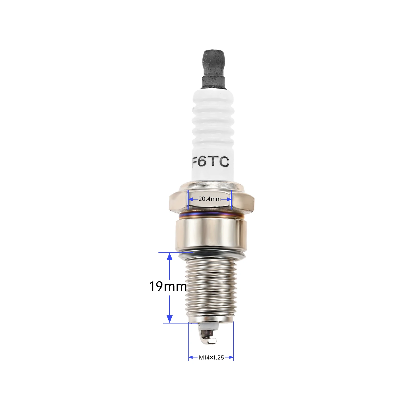 3pcs Spark Plug Kit Fit for Torch F6TC F6RTC for Campion RN9YC N9YC RN9YCC for Honda Gx160 Gx200 GX270 Small Engines Lawn Mower