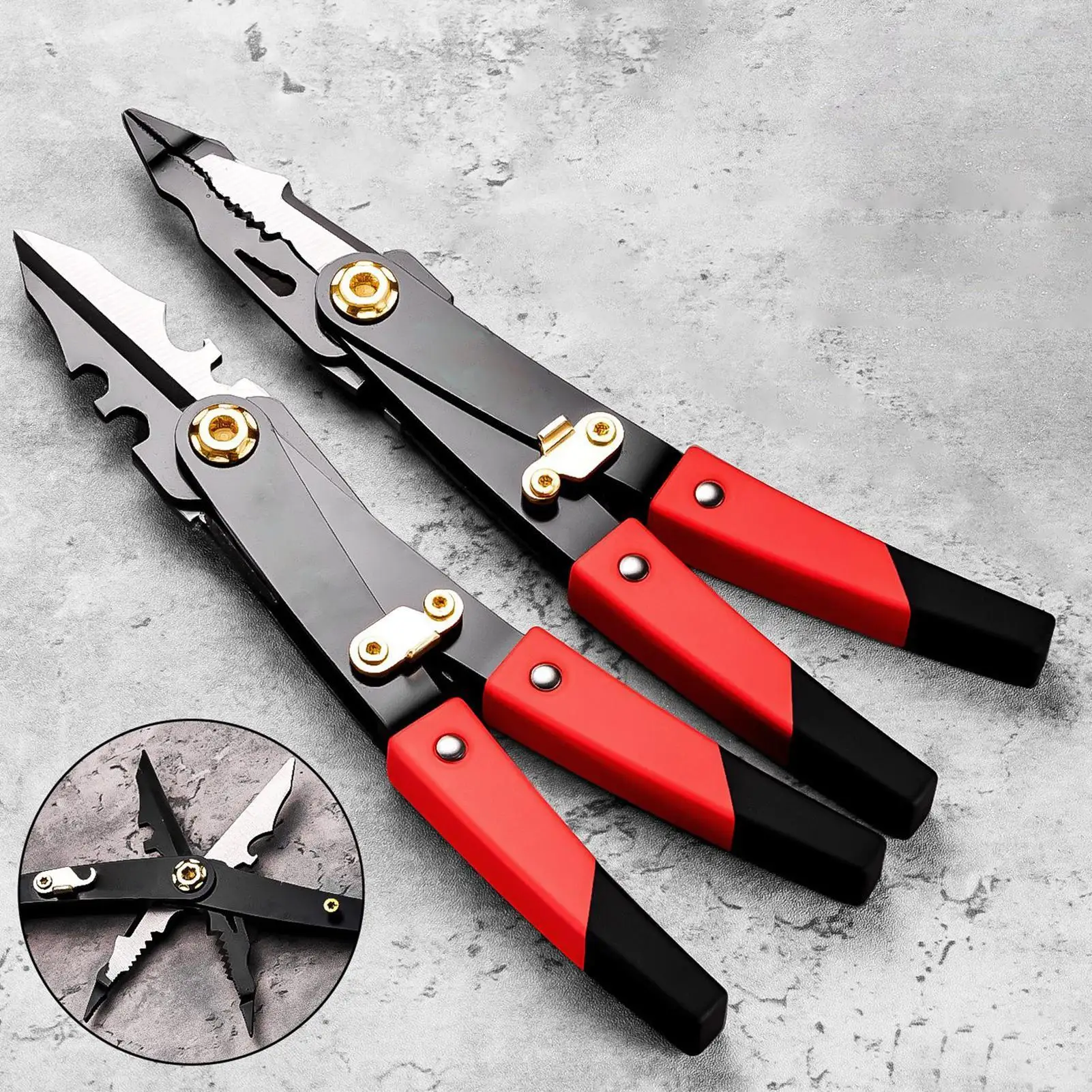 

Wire Cutters Wire Stripping Crimper Tool Reversible Heavy Duty Tools Crimper for Twister Hand Tools Woodwork Gardening Splitting