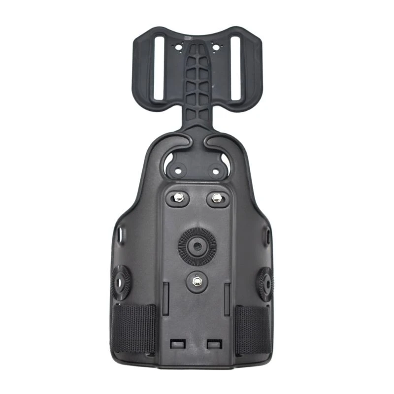 R1WD 전술 다리 건 홀스터 플랫폼 에어로프트 드롭 허벅지 케이스 패들 어댑터 사냥 드롭 레그 패널