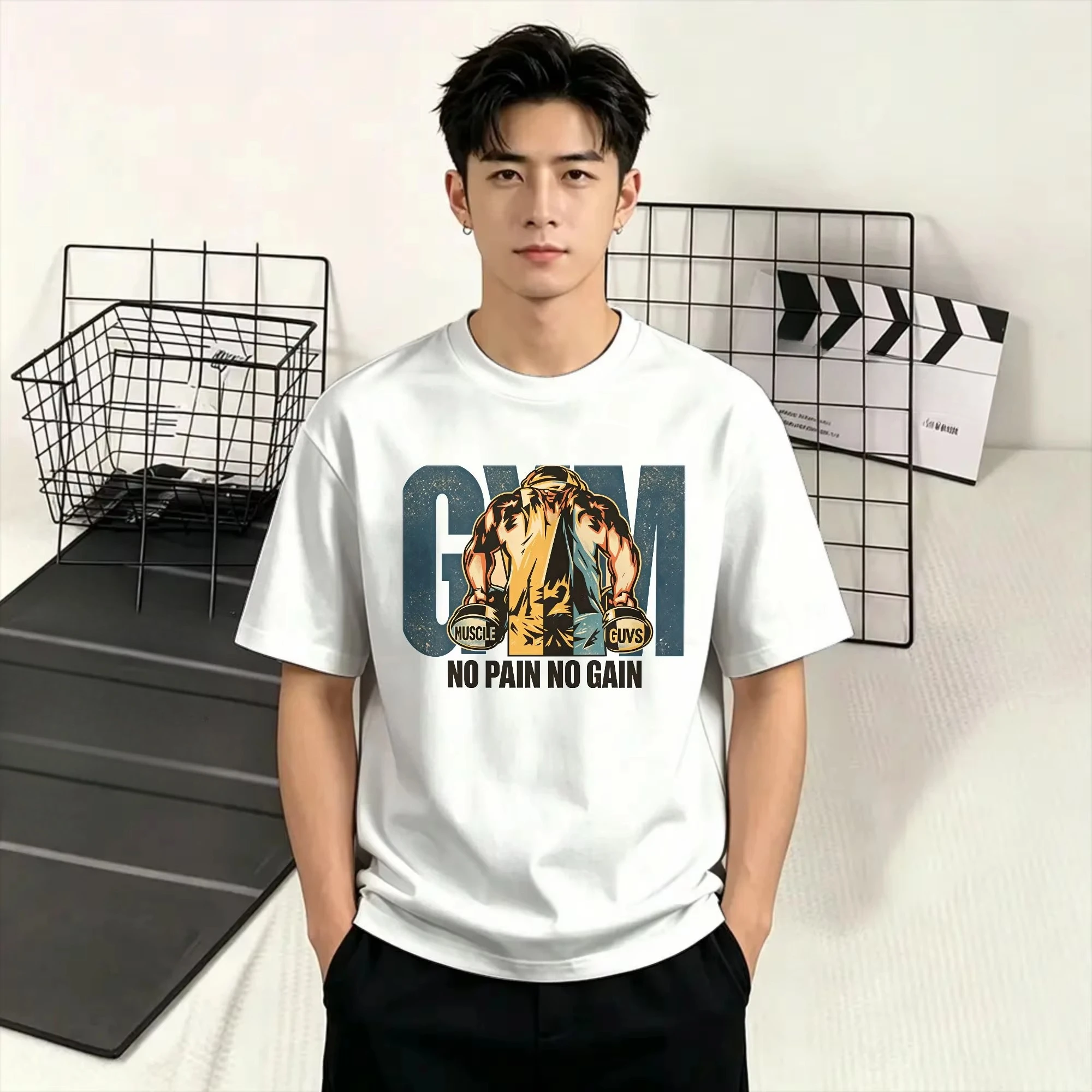 Erkek T-Shirt Spor Salonu Vücu - Home Gym China incelemesi ve fiyatı