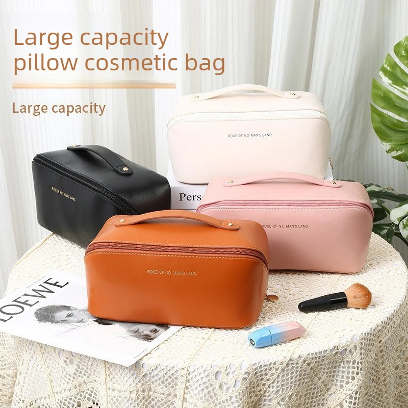 Pillow PU Cosmetic Bag Luxury - مراجعة Luxury Skincare Daily وسعره