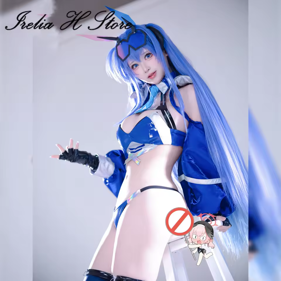 Irelia H Store New Jersey Costume de course Azur Lane USS New Jersey Cosplay Costume femmes lingeries Sexy adultes chauds jeu Halloween - AliExpress 
