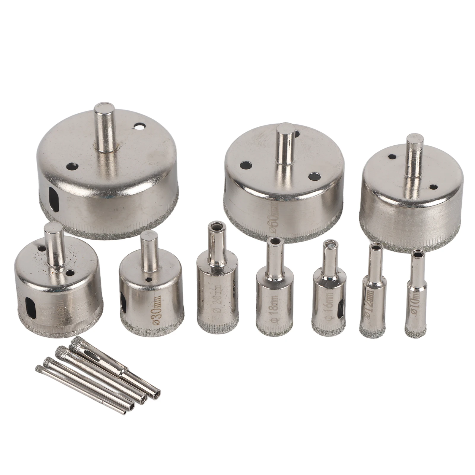 

/set 3‑70mm Coated Hole Saw Drill Bit Cutter for Glass Marble Tile Glass Hole Saw Drill Bit