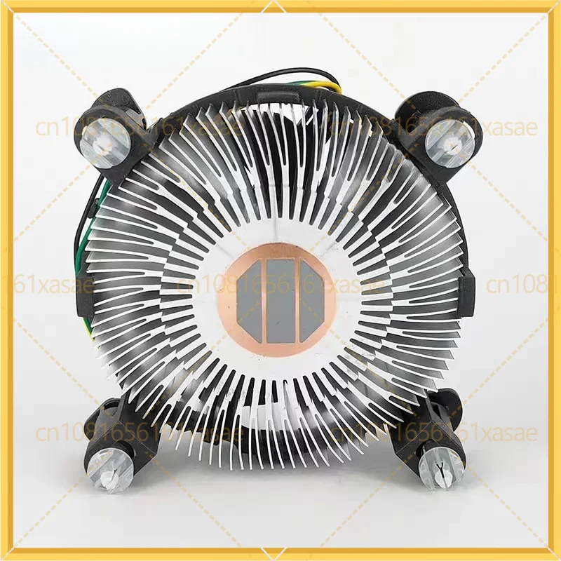 Ultra Quiet CPU Cooler Heatsink Fan Copper Base E97379-003 for Intel i3 i5 i7 LGA115X Processor Replacement