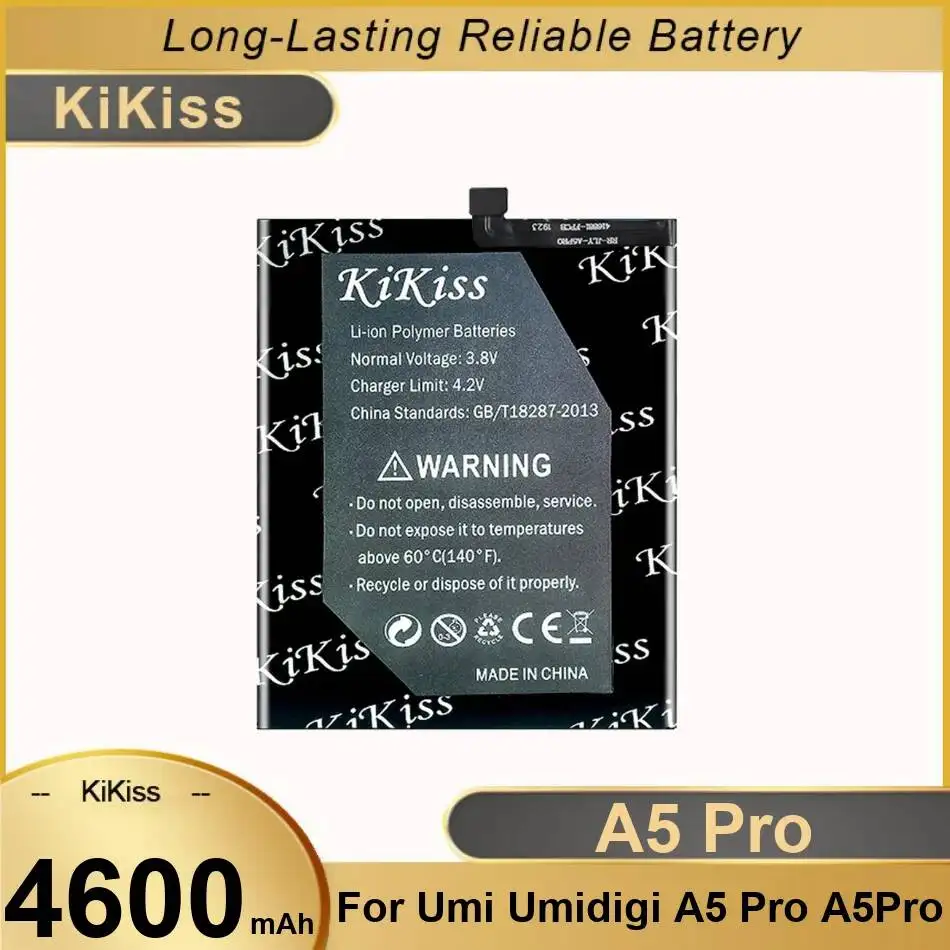 

Высокопроизводительный аккумулятор для мобильного телефона Umidigi Umi A5 Pro A5pro 4600 мАч