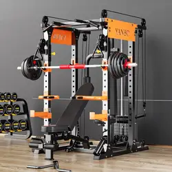 Free Shipping Home Delivery Seller Pays Tax Gym Commercial Large Fitness Equipment Indoor Home Smith Machines