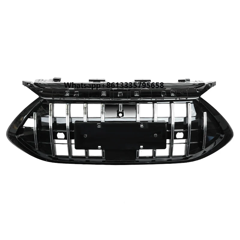 

Car Accessories Medium Mesh With Insect Screen Car Front Grille Grill Front Bumper Upper Racing Grille for BYD Han DMI 2020-2023