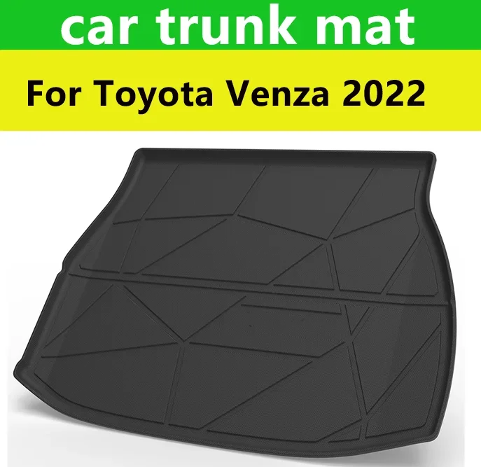 

For Toyota Venza 2022 Car Rear Trunk Boot Mat Floor Mats Cargo Waterproof Car Accessory