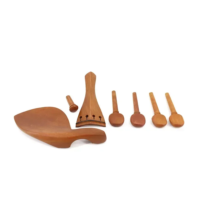 A set of jujube violin accessories, jujube pull plates, chord shafts, and jujube gills