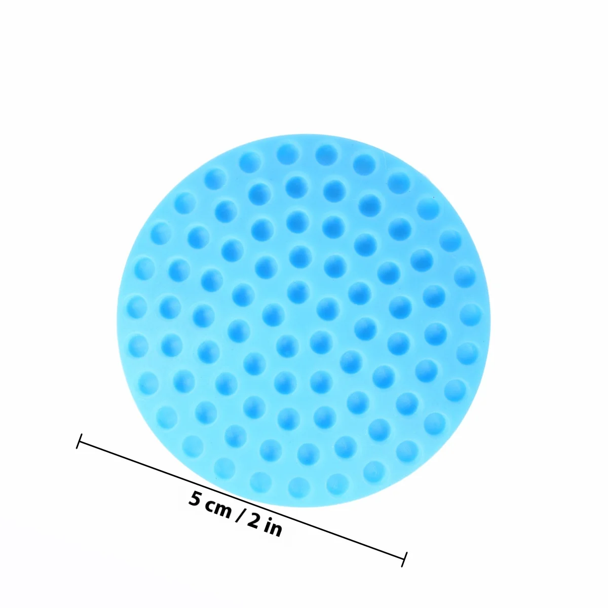قطعتان من مقبض الباب ذاتي اللصق صديق للبيئة وواقي جداري لارتداد الضوضاء للمنزل والمكتب باللون الأزرق
