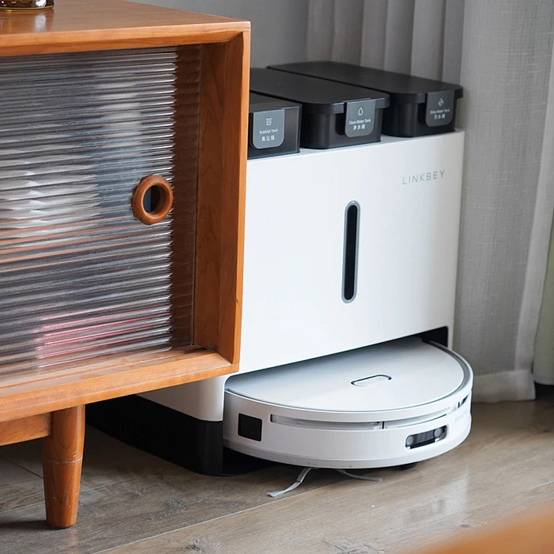 

Robot Vacuums House Cleaner Automatic Mop Cleaning Drying Ultra Thin Robotic Vacuum Cleaner Self Emptying&Refilling