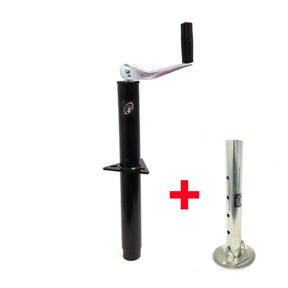 

5,000 lbs Top wind RAM A-frame Trailer Jack w/ Zinc Adjustable Drop Leg