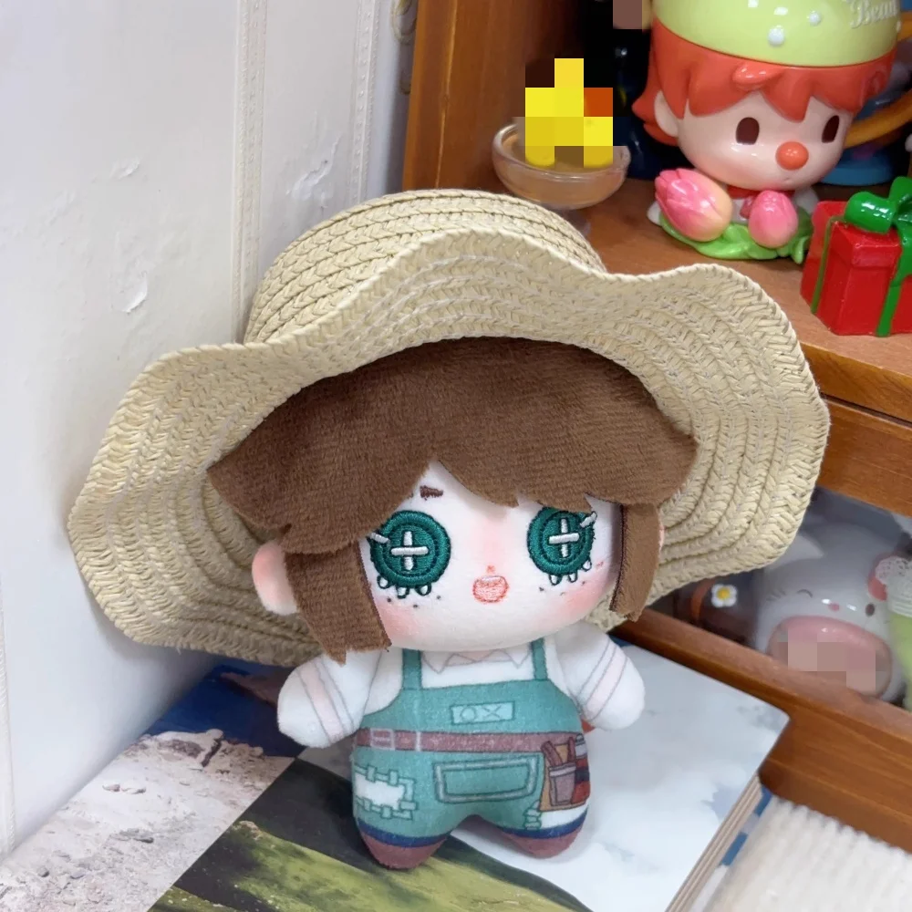 Plushie Identity V Emma Woods Gardener 10cm Doll Toy Plush Pendant Bag Keychain Game Cosplay